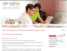 Tablet Screenshot of praxis-dr-frenzel.de